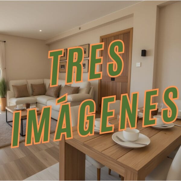 PACK DE TRES IMÁGENES HOME STAGING VIRTUAL